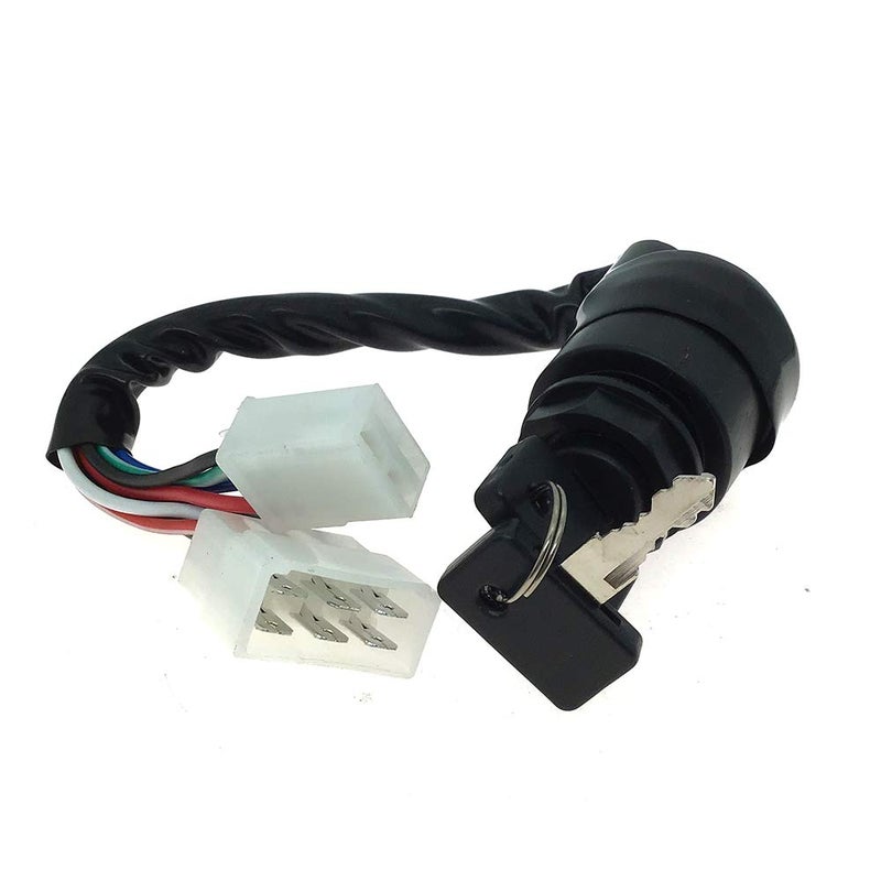 YUTOCOOL Ignition Switch for Yamaha Gas 2 Cycle Golf Cart G1 Models 1979-1989 Replace J17-82508-20 - Image 1